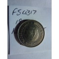 1972 Netherlands 25 cent