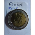 2015 Republic of South Africa 5 rand