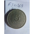 1984 Greece 5 drachmai