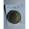 1970 Belgium 1 franc