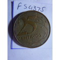 2005 Brazil 25 centavos