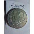 1955 Italy 10 lire