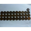 1950 to 1980 Netherlands 1 cent all years included