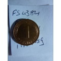 1989 Germany Federal Republic 1 pfennig