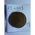 1979 Germany Federal Republic 5 pfennig