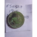 1965 Netherlands 25 cent