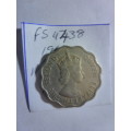 1966 Mauritius 10 cent