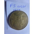 1963 France 20 centimes