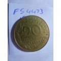 1982 France 20 centimes