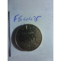 1976 France 1/2 franc