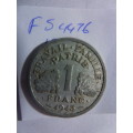 1943 France 1 franc