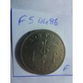 1923 Belgium 1 franc (french)