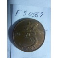 1970 Netherlands 5 cents