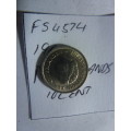 1965 Netherlands 10 cents