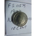 1973 Netherlands 10 cents
