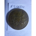 1969 Kenya 5 cent