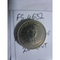 1999 Mauritius 20 cent