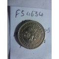 1960 Mauritius 1/4 rupee