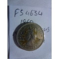 1960 Mauritius 1/4 rupee