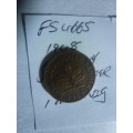 1948 Germany - Federal Republic 1 pfennig