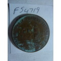 1940 Union of South Africa 1/2 penny