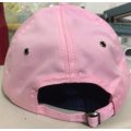 Personalised Embroidered Cap-  PINK  - BRAND YOUR OWN NAME!!  5 on Auction!!