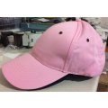 Personalised Embroidered Cap-  PINK  - BRAND YOUR OWN NAME!!  3 on Auction!!