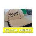 Personalised Embroidered Cap- CREAM - BRAND YOUR OWN NAME!! 40 on Auction!!
