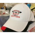 "LEGENDS are BORN in DECEMBER" Embroidered on a Top Quality Cap!