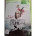 HISTORY Great Battles Medieval (XBOX 360) - NEXT BUSINESS DAY SHIPPING!