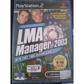 LMA Manager 2003 (PS2) - NEXT BUSINESS DAY SHIPPING!
