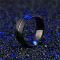 Men's Black Stainless Steel Fashion Ring