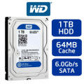 Western-Digital WD10EZEX Blue 1TB 7200rpm SATA 6Gb/s 64MB Cache 3.5 Inch Internal Hard Drive