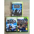Rock Band 1, 2 and 3 Bundle - Xbox 360
