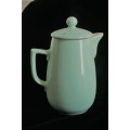 Vintage Lovatt's stoneware coffee pot - pale green