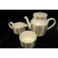 Midwinter - Sienna - teapot, jug and sugar bowl