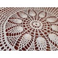 Round crochet tablecloth 160cm diameter