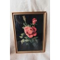 Tapestry of Roses 21 x 29 cm (measurements excl. frame)