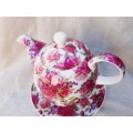Maxwell Williams - Tea for one teapot - Roseberry pattern