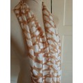 Elegant silk scarf - 160cm x 35 cm long
