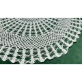 White crochet doilie 51cm