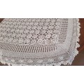Crochet tablecloth 175 x 120cm