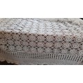Crochet tablecloth 175 x 120cm