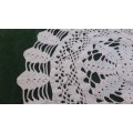 White crochet doilie - 35 cm