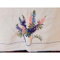 Hand embroidered tablecloth (106 x 106cm)