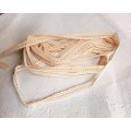 Braid/lace trim - cotton - 3m - 0.5cm wide