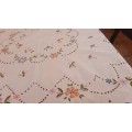 Embroidered tablecloth (106 x 106 cm)