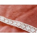Vintage lace trim - 1.5 cm wide - 180cm long -  natural cotton colour