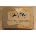 Playing Cards African Coasters Double Pack SS Frontier Vintage Collectable