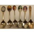 Collectable -Royal Family collection Spoons six pieces